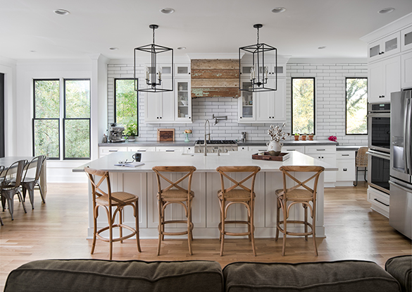 Shaker White cabinets