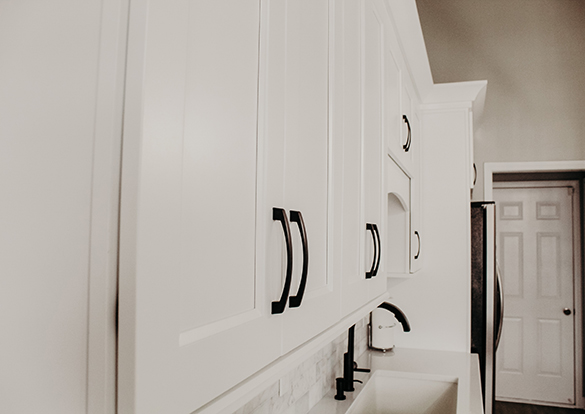 Escada White cabinets