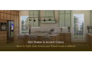 slim shaker cabinets