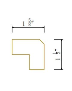 Angled Light Rail Molding