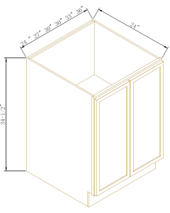 Base Full Height Door
