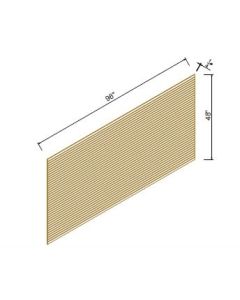 Shaker Graybeaded Plywood Finish Panel