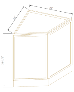 Base End Corner Cabinet