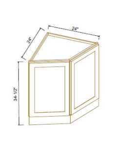 Base End Corner Cabinet