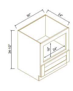 Microwave Base Cabinet
