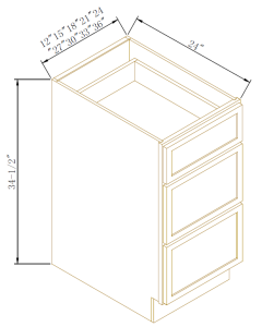 Base Drawer Pack Cabinet