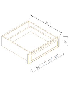 Soft Closing Base Knee Drawer Cabinet