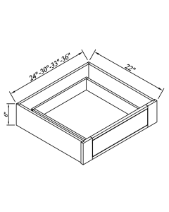 Soft Closing Base Knee Drawer