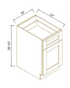 Two Drawer File Base Cabinet