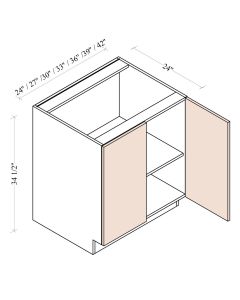 Base Full Height Door Cabinet