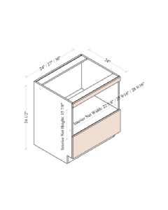 Microwave Base Cabinet
