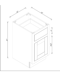 Mini Base Cabinet Sample