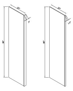 Refrigerator End Panel