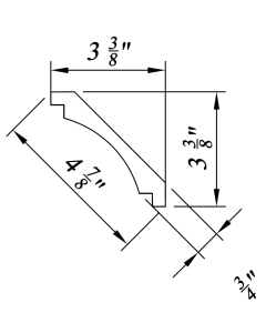 Square Cove Molding 4