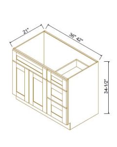 Vanity Sink Base With