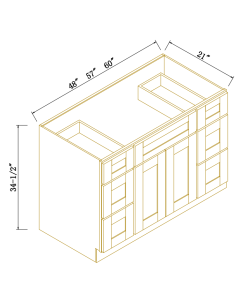 Vanity Sink Base With