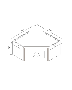 Wall Diagonal Corner Cabinet