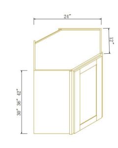 Wall Diagonal Corner Cabinet