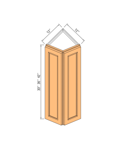 Wall End Angle Cabinet