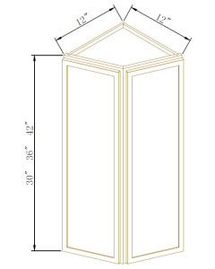 Wall End Angle Cabinet