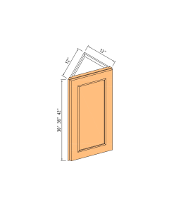 Wall End Corner Cabinet