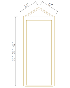 Wall End Corner Cabinet