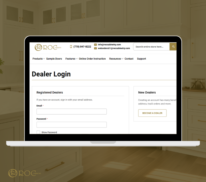 Exceptional Customer Service and Design Services, Quick Ordering Feature & Atlanta's Fastest Lead Time, Best Quality Guaranteed from ROC Cabinetry