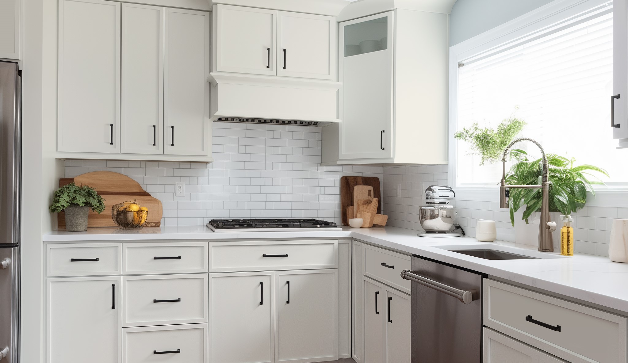 newton shaker style cabinet