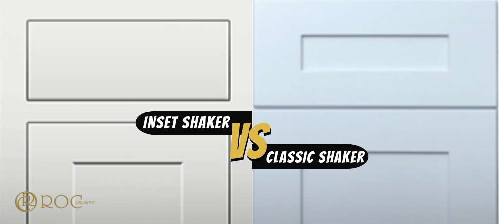 Difference Between Inset Shaker And Classic Shaker Kitchen Cabinets
