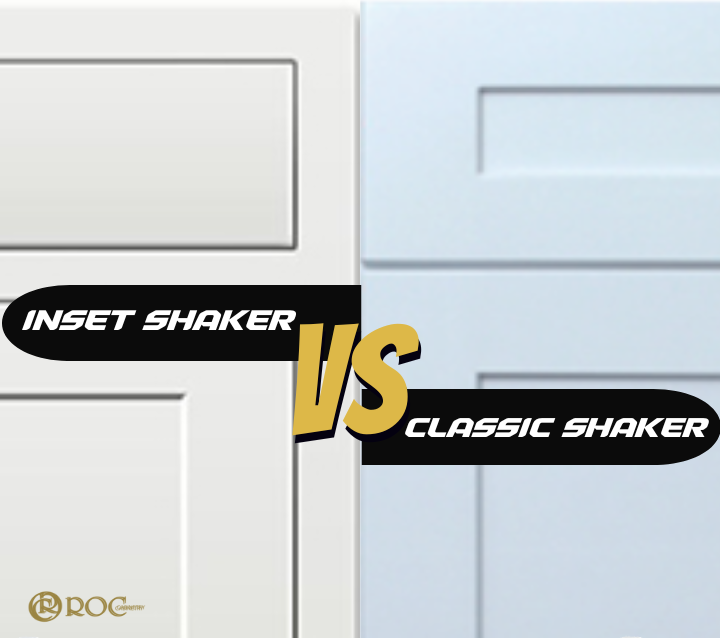 Difference Between Inset Shaker And Classic Shaker Kitchen Cabinets