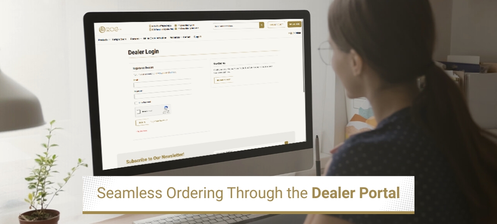 Seamless Ordering Through the Dealer Portal