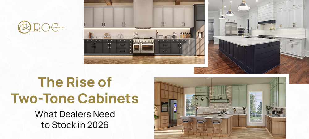 two tone cabinets